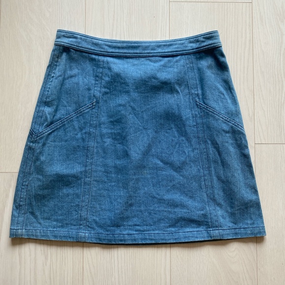 Mo:vint Denim Skirt - Picture 2 of 3